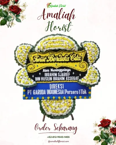 Papan Bunga Duka di Durian Payung